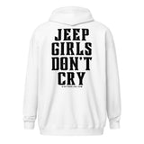 Don't Cry zip hoodie