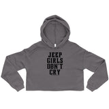 Don't Cry Crop Hoodie