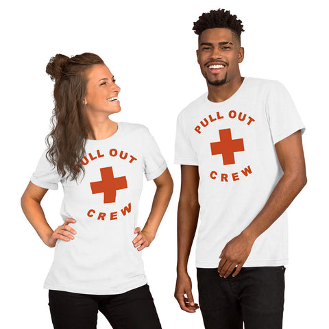 Pull Out Crew Short-Sleeve Unisex T-Shirt