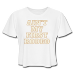 Rodeo Women's Crop - white